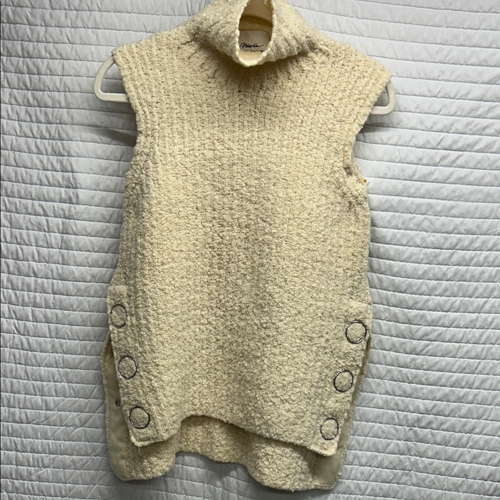 3.1 Phillip Lim Cream Turtleneck Sweater